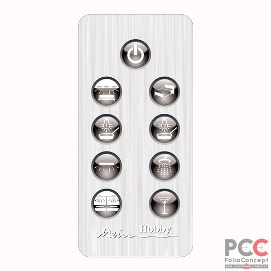 Aufkleber Licht-Panel - Exclusive - mit Bar