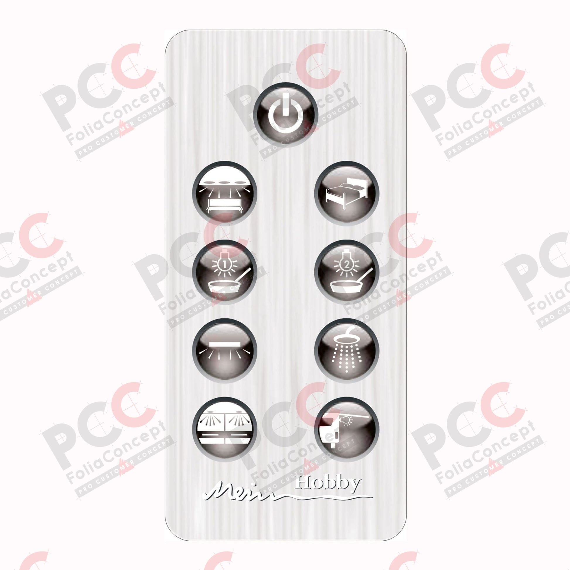 Aufkleber Licht-Panel Ford Excl. mit Vorzeltleucht