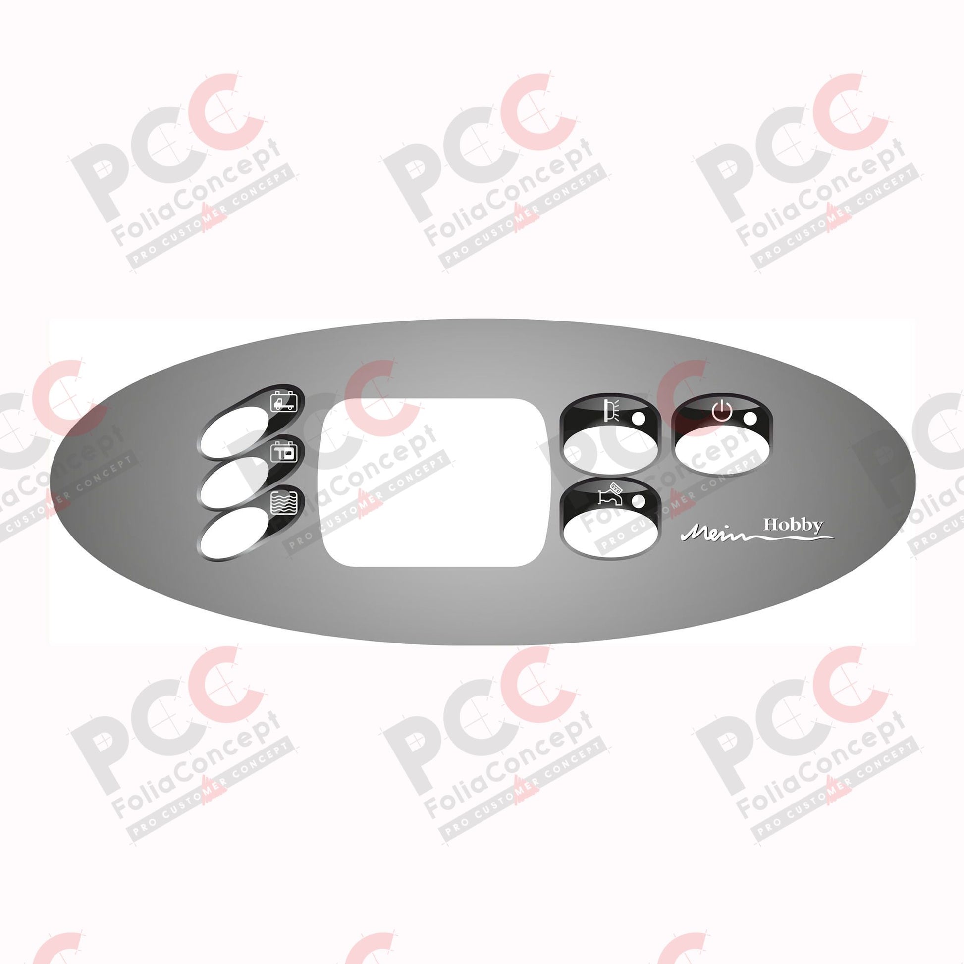 Aufkleber Hobby-Control-Panel-PC-100-Fiat