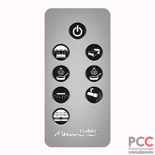 Aufkleber Licht-Panel - Exclusive - ohne Bar