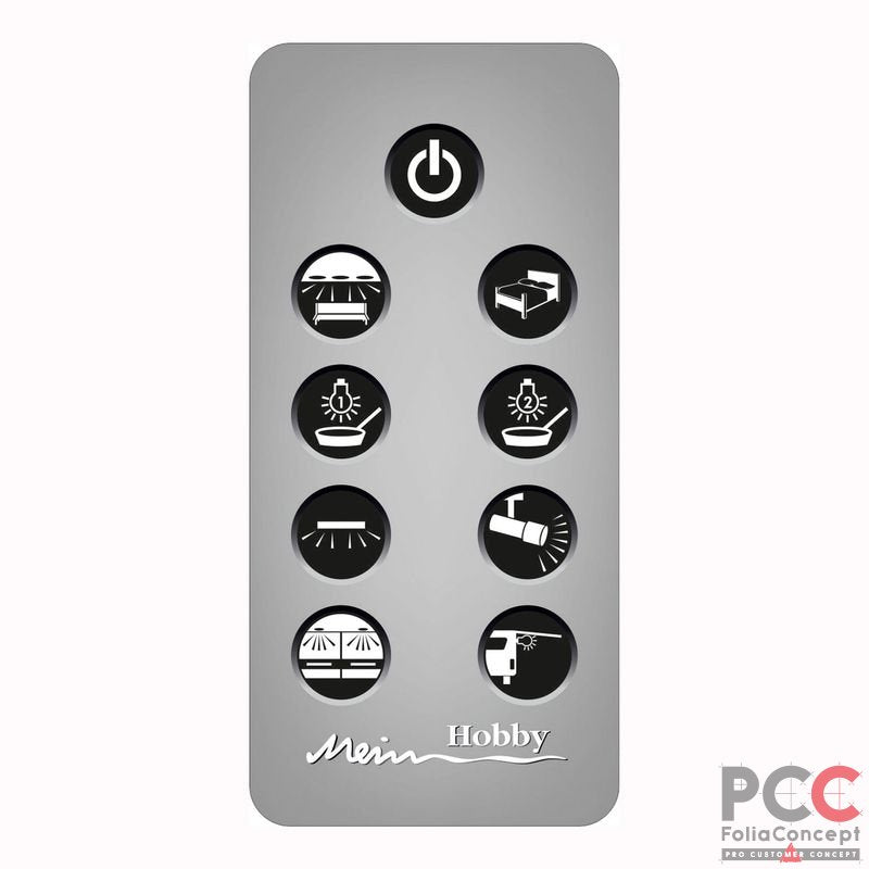 Aufkleber Lichtpanel Ford Excl. mit Vorzeltleuchte