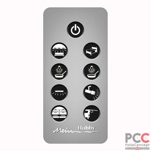 Aufkleber Lichtpanel Ford Excl. mit Vorzeltleuchte