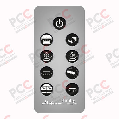 Aufkleber Lichtpanel Ford Excl. mit Vorzeltleuchte