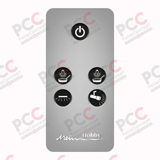 Aufkleber Lichtpanel Fiat Classic Version 2