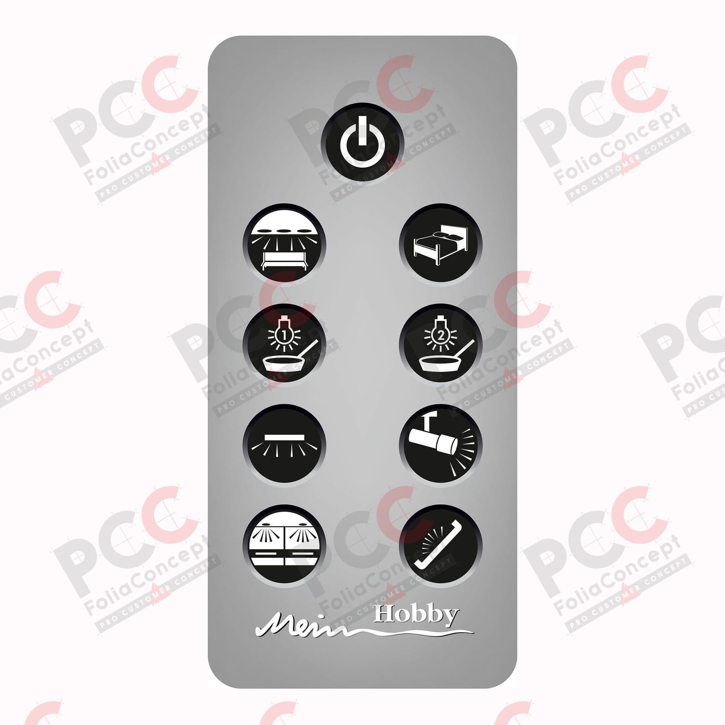 Aufkleber Licht-Panel - Exclusive - mit Tele-Center