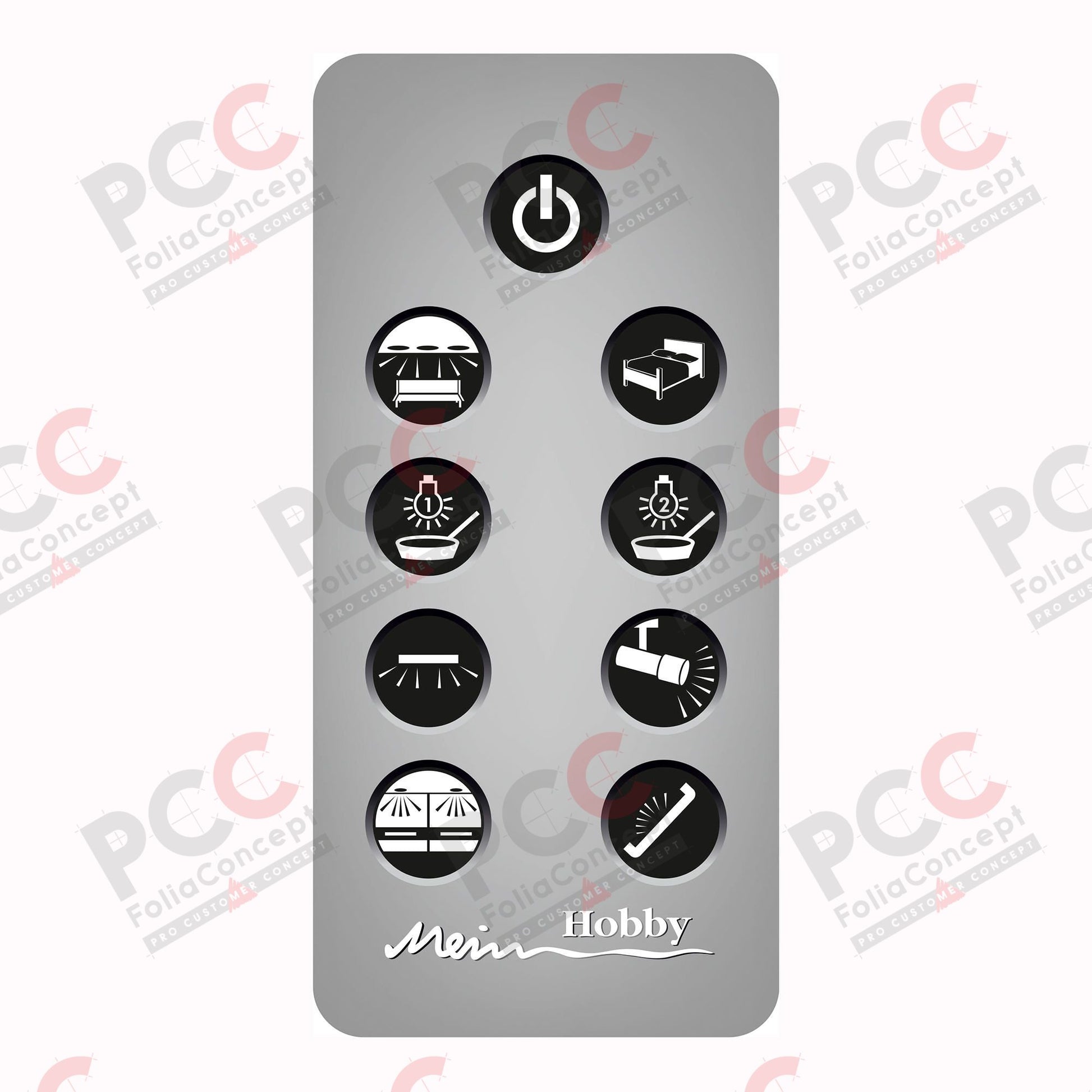 Aufkleber Licht-Panel - Exclusive - mit Tele-Center