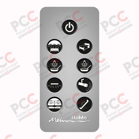 Aufkleber Licht-Panel - Exclusive - mit Tele-Center
