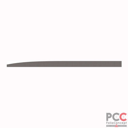 Aufkleber Bauchbinde 4550mm carbon links