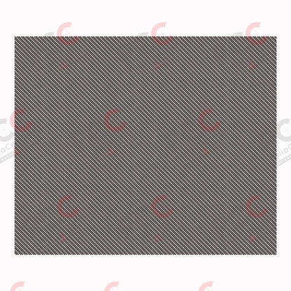 Aufkleber Stoßfänger Ecke carbon 600x500mm - 3D
