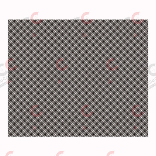 Aufkleber Stoßfänger Ecke carbon 600x500mm - 3D