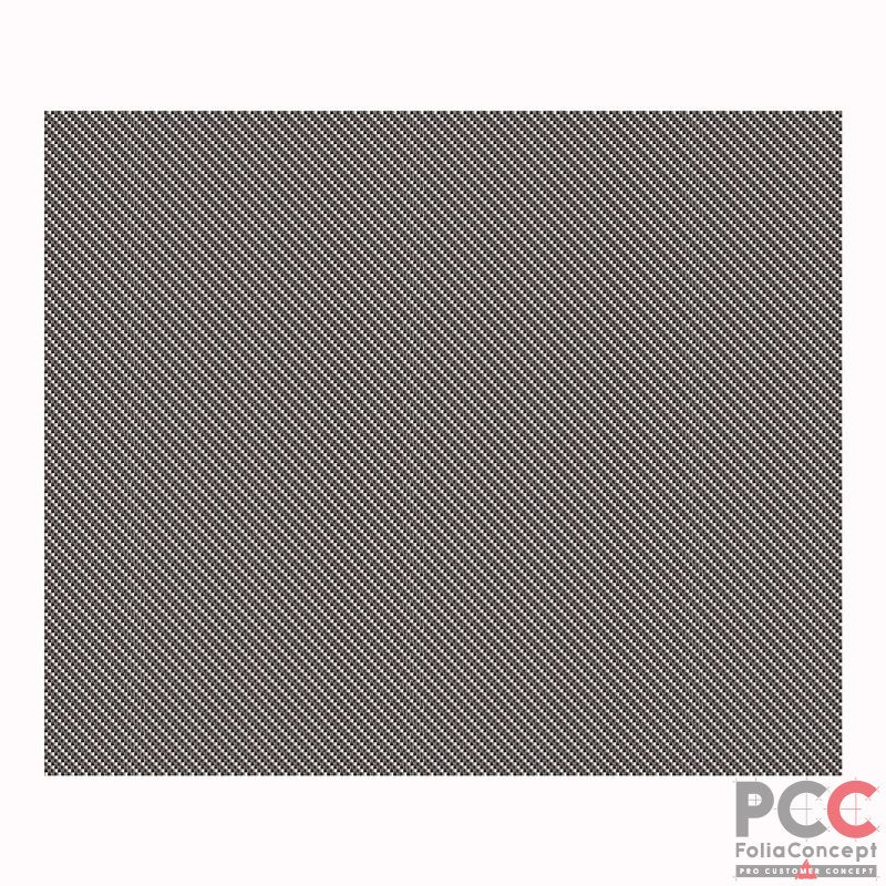 Aufkleber Stoßfänger Ecke carbon 600x500mm - 3D