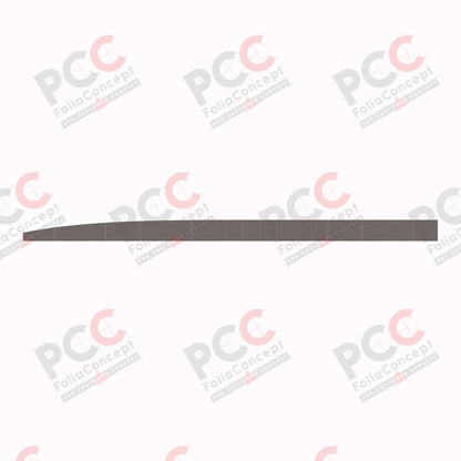 Aufkleber Schürzenmaterial Fiat/Ford carbon 2D