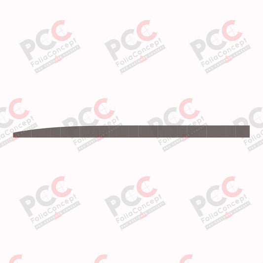 Aufkleber Schürzenmaterial Fiat/Ford carbon 2D