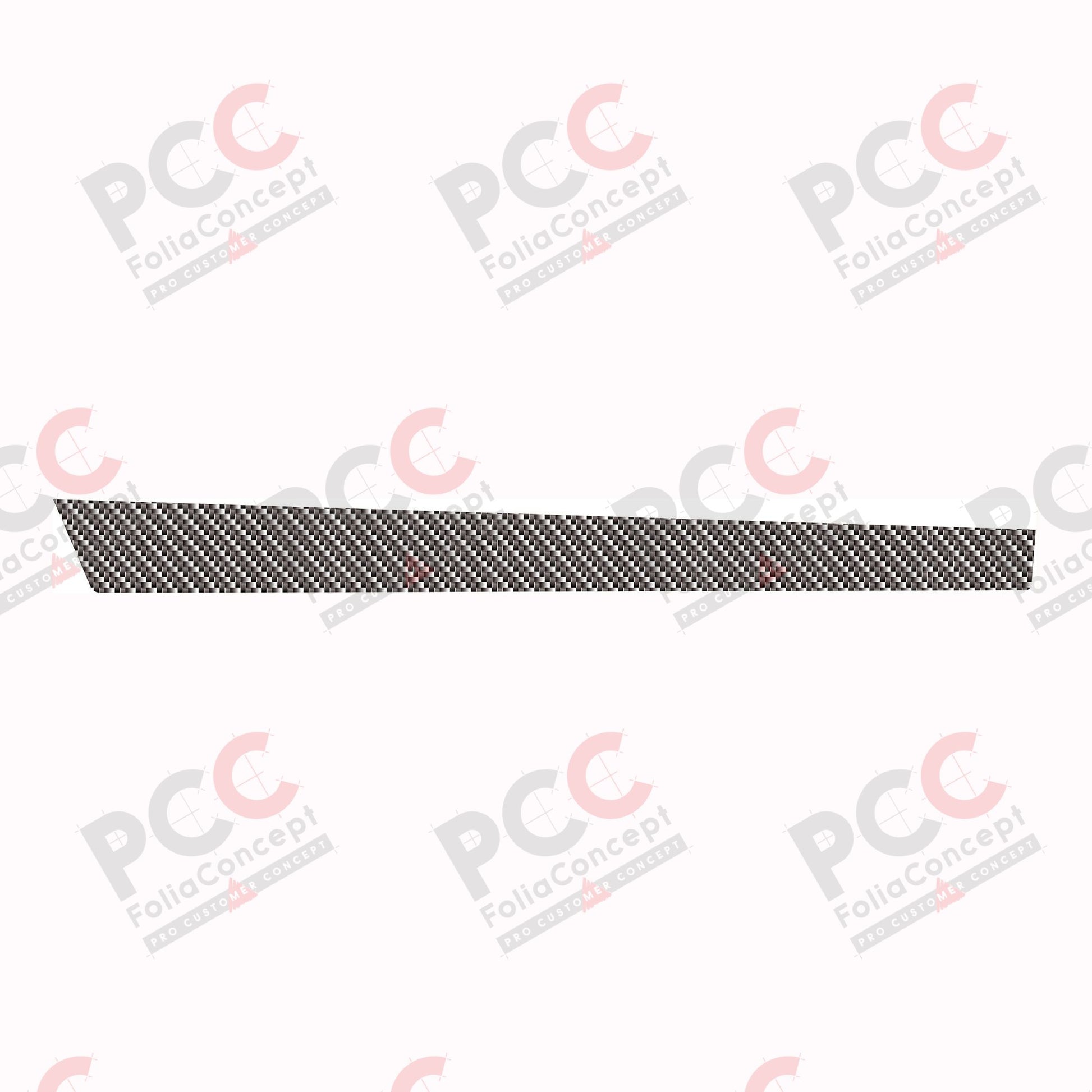 Aufkleber Scheinwerfer B Fiat carbon links