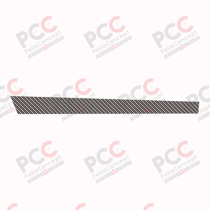 Aufkleber Scheinwerfer B Fiat carbon links