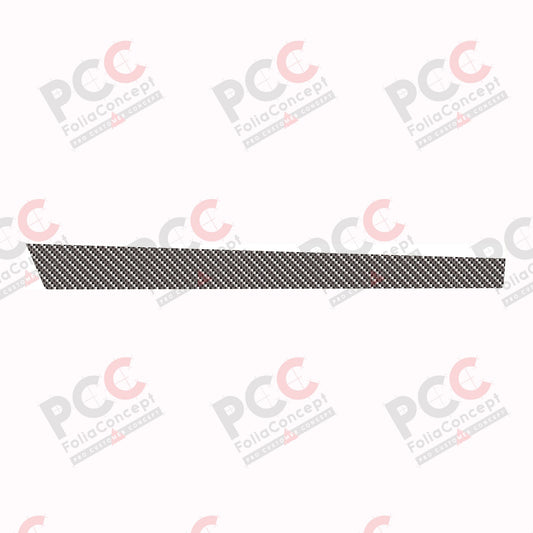 Aufkleber Scheinwerfer B Fiat carbon links