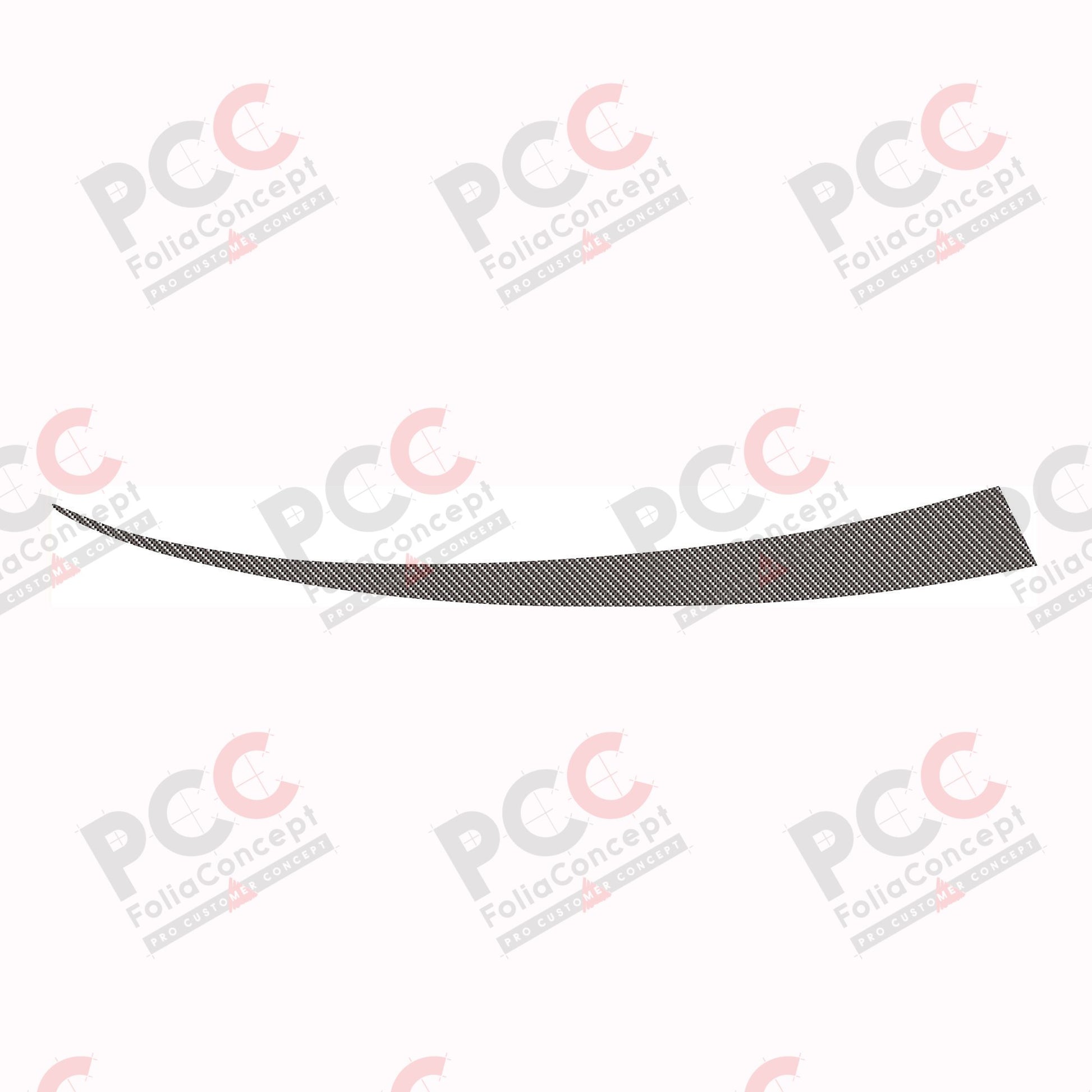 Aufkleber Design Auge B carbon links