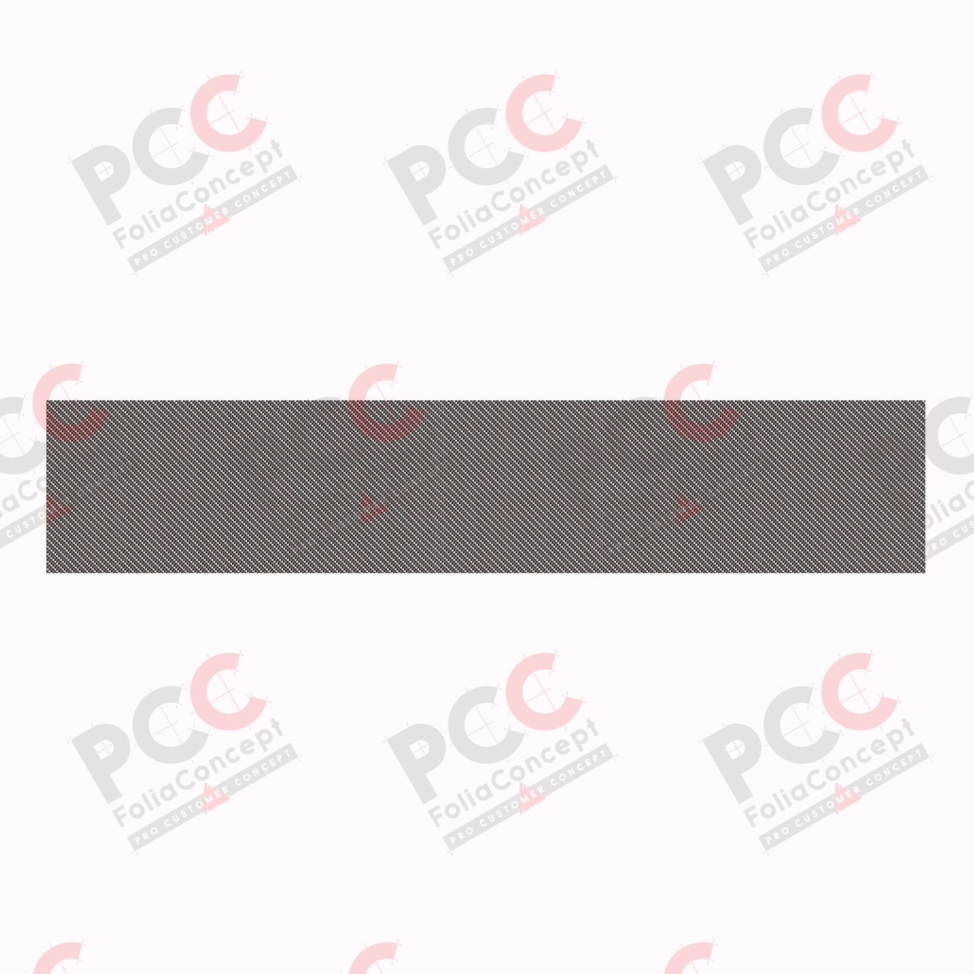 Aufkleber Schürzenmaterial carbon Tosk. 75 hinten