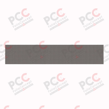 Aufkleber Schürzenmaterial carbon Tosk. 75 hinten