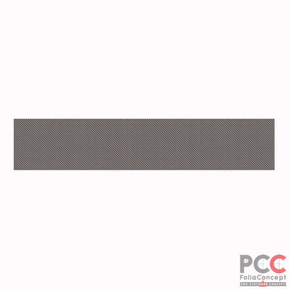Aufkleber Schürzenmaterial carbon Tosk. 75 hinten