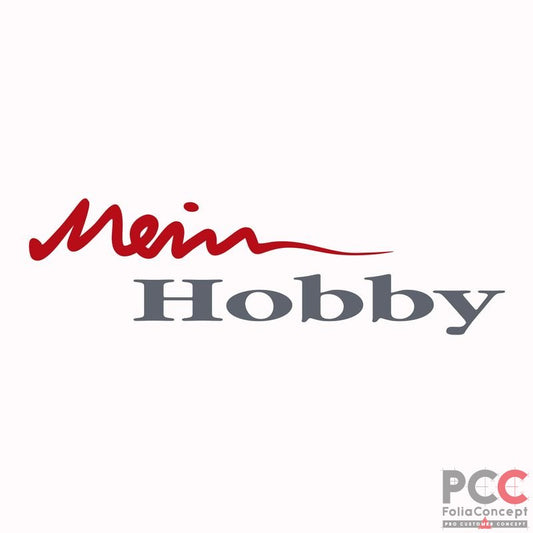 Aufkleber Hobby Wohnwagen Wortmarke Mein Hobby 2014 485x150mm - 2701860015