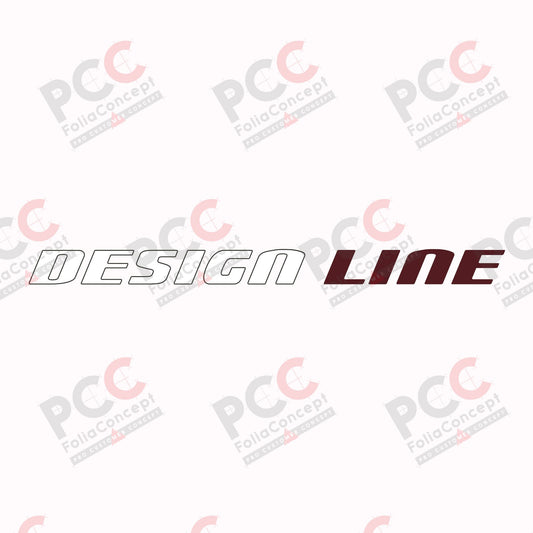 Domingaufkleber Design Line - Seite