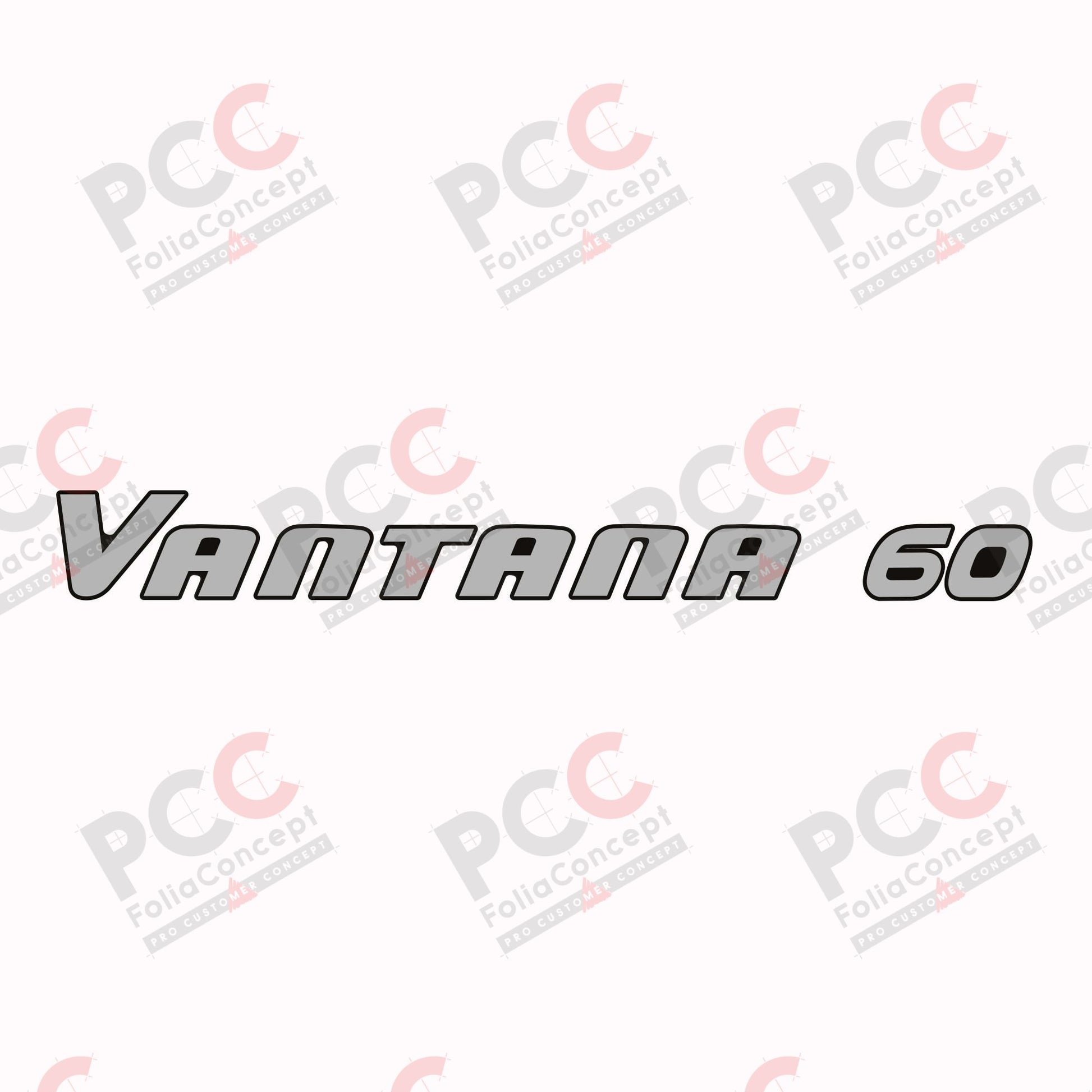 Domingaufkleber Vantana 60