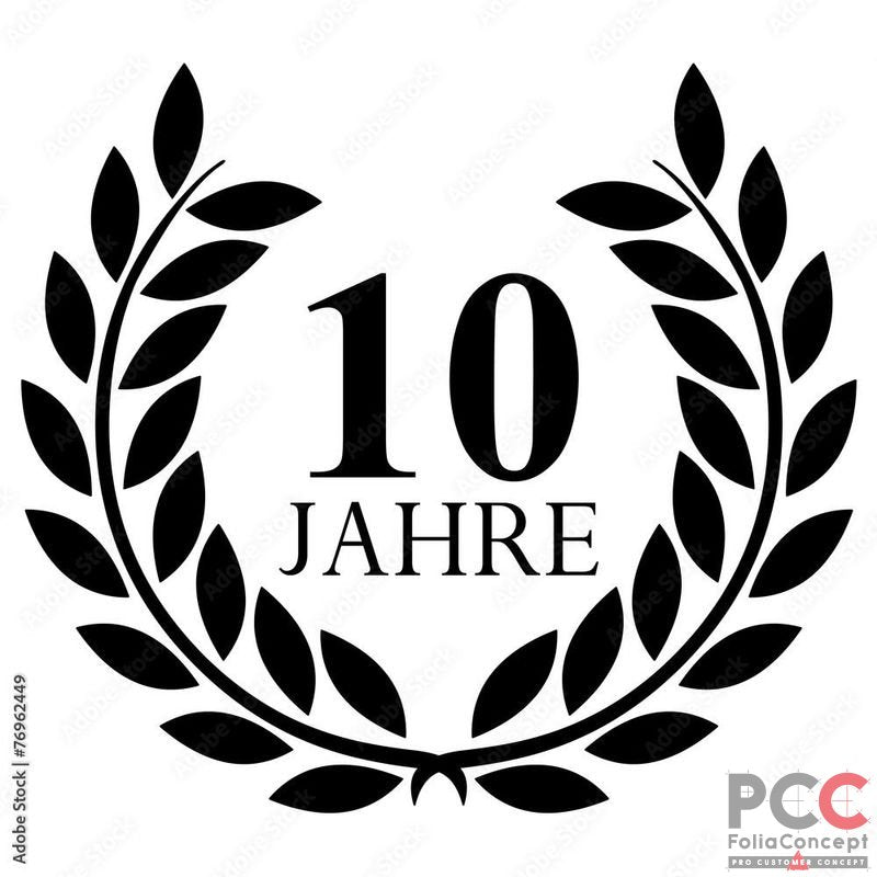 Aufkleber Jubiläum - 50 Years -