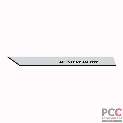 Aufkleber IC SILVERLINE Bug rechts MJ18