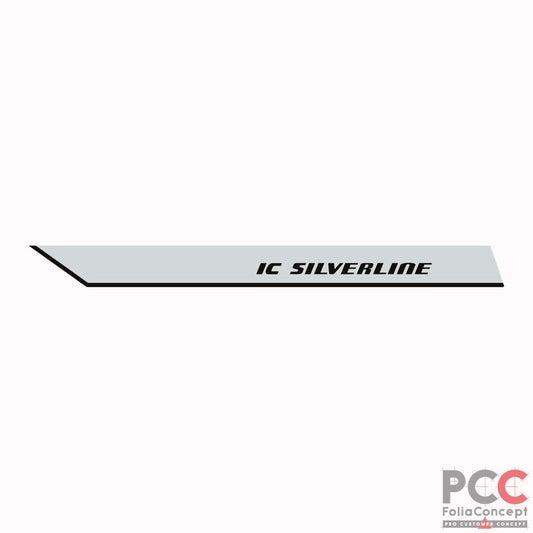 Aufkleber IC SILVERLINE Bug rechts MJ18
