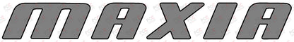 Aufkleber Schriftzug MAXIA