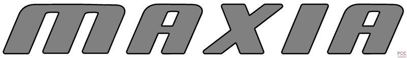 Aufkleber Schriftzug MAXIA