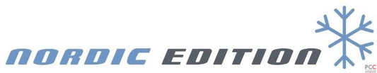 Schriftzug Aufkleber Nordic Edition