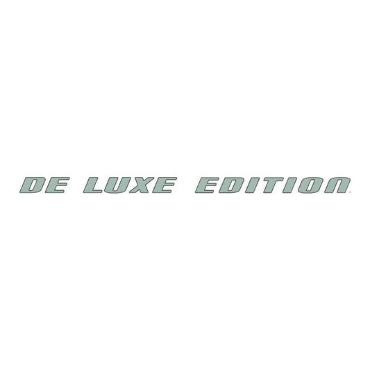 Aufkleber Schriftzug De Luxe Edition