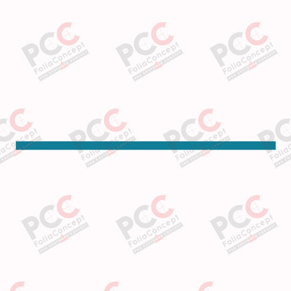 Folienstreifen blaumetallic - 13 mm