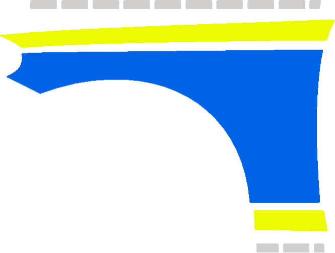 MB S213 - HH - Kotflügel v.l.