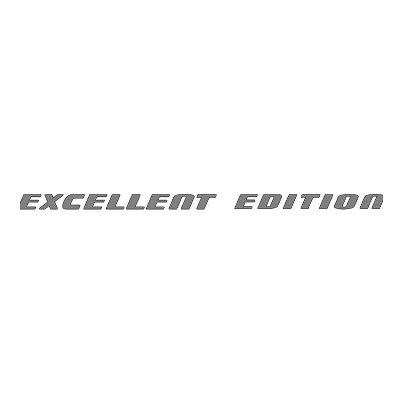 Schriftzug Aufkleber Excellent Edition
