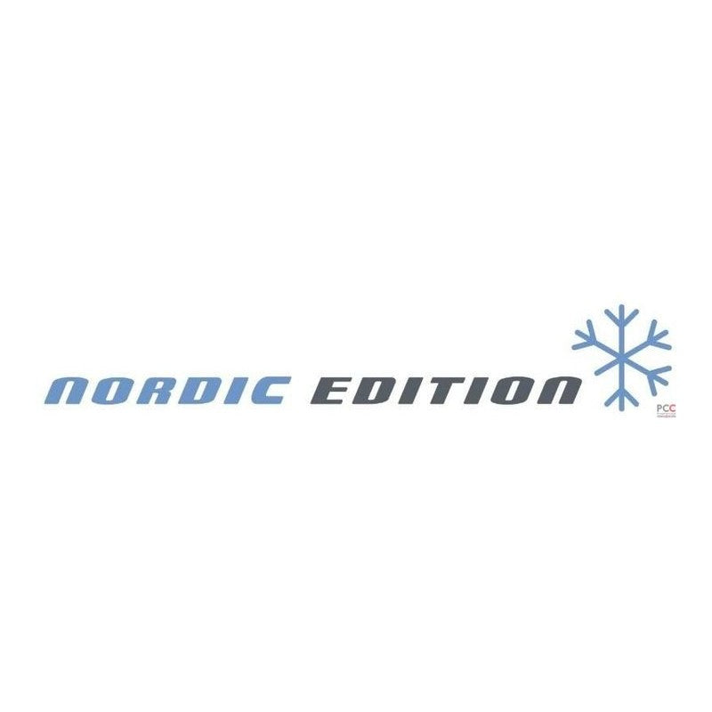 Schriftzug Aufkleber Nordic Edition